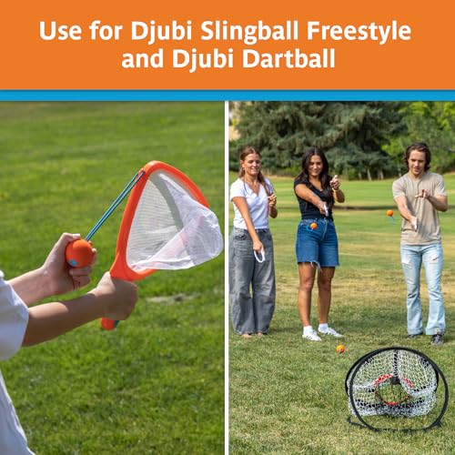Djubi Slingball Medium Ball Refills, 5 Balls, Continue The Ultimate Game of Catch, Indoor & Outdoor Sports Toy for Kids & Adults - Image 2