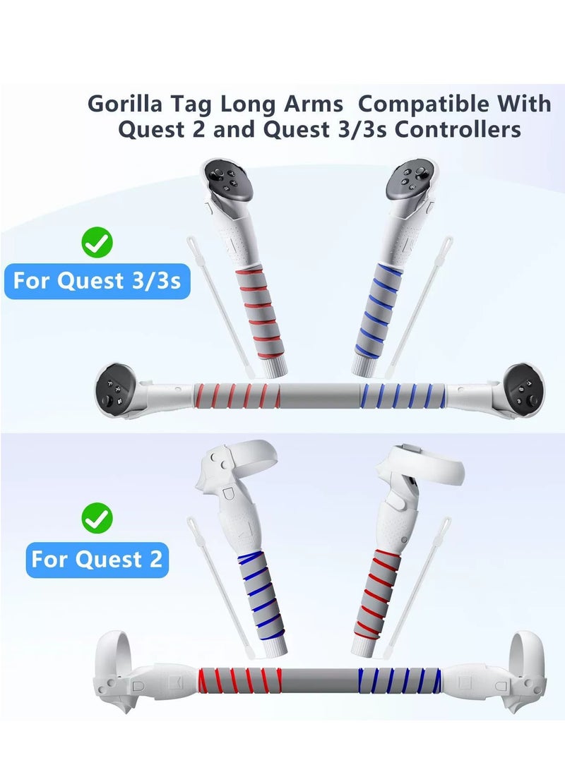 Controller Expansion Ouclus quest2/3/3s 3-in-1 Beat Saber Controller Golf Club Attachments VR Clubs Oculus Quest 3 controller grip to enhance VR gaming accessories - Image 4