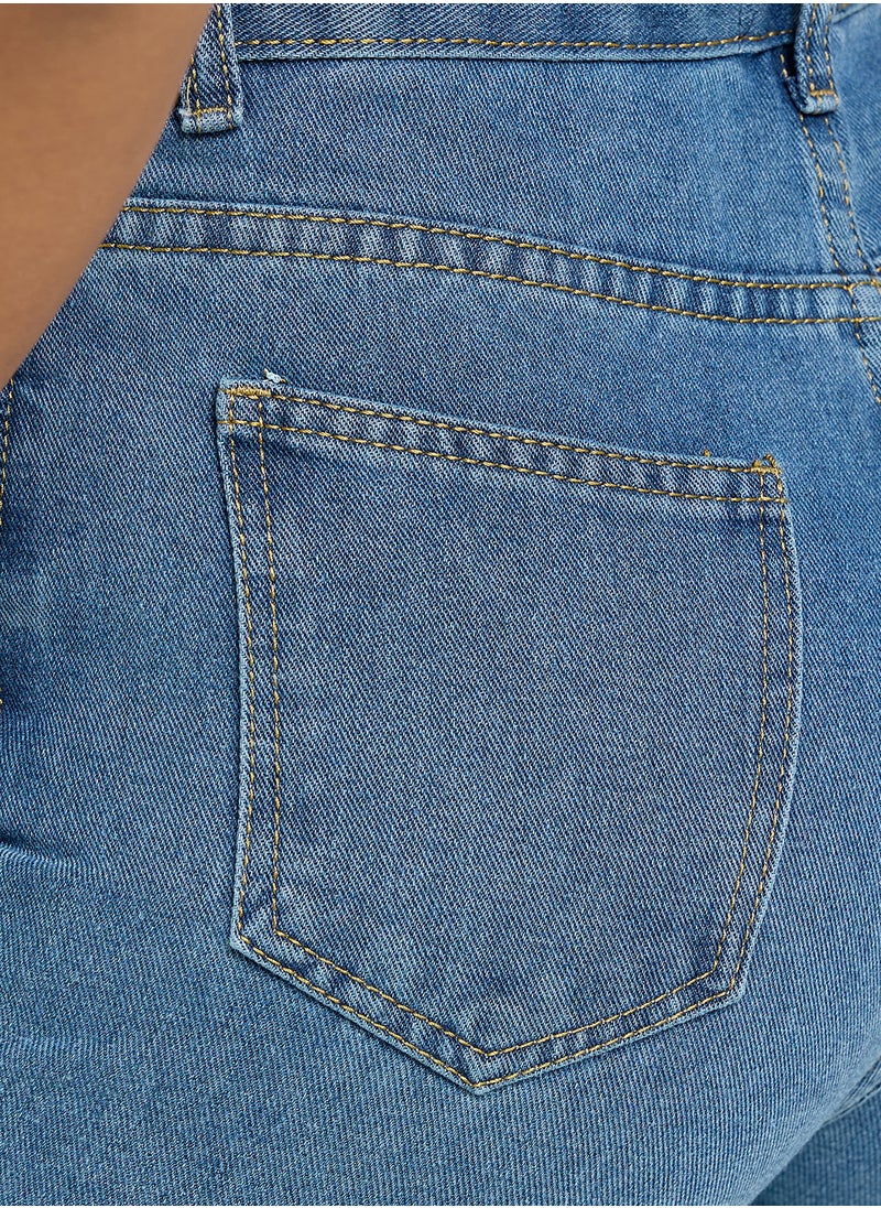 Ginger High Waist Straight Fit Jeans  - Image 5