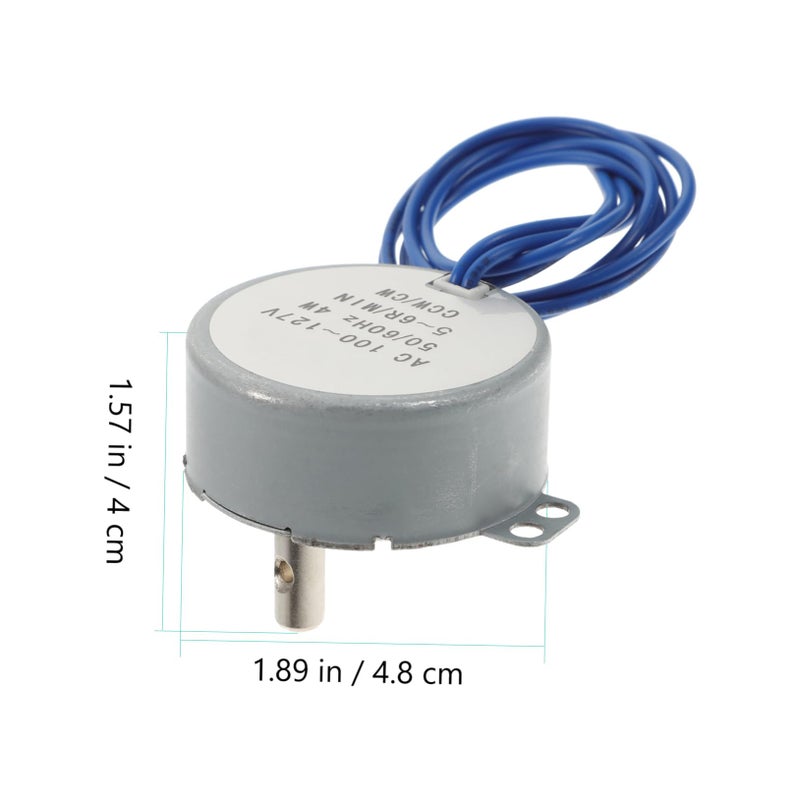AC Synchronous Electric Motor Slow Speed CCW CW Rotation For Decorative Lights Heaters - Image 3