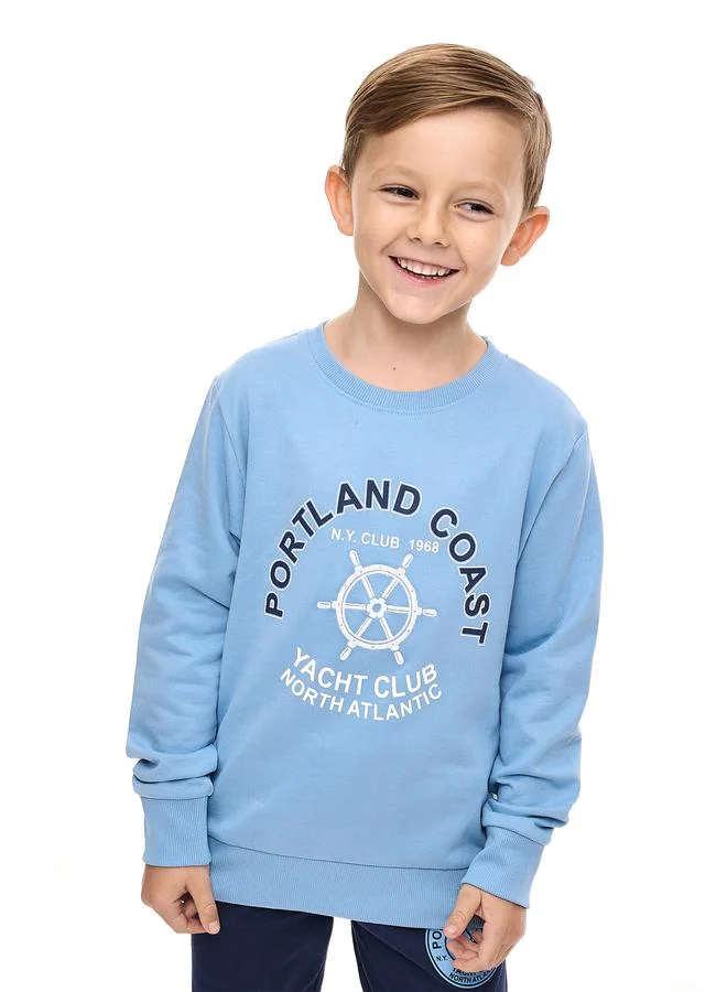 victor and jane Victor And Jane Boys Nautical Style Sweatshirt and Jogger Set