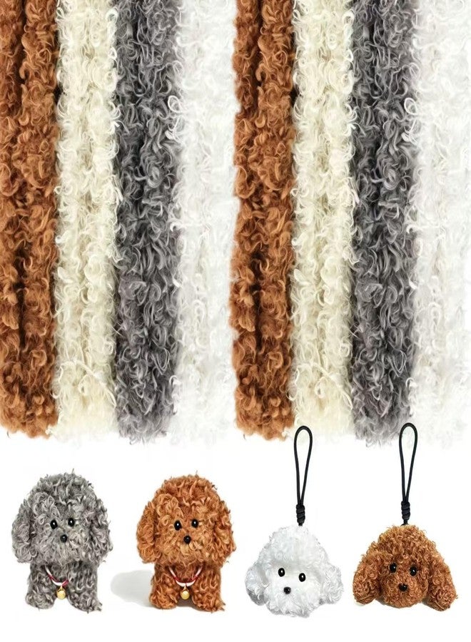 Pipe Cleaner Handmade Kit, 20mm Extra Thick Imitation Rabbit Fur, DIY Craft Set with Eyes, Nose, Glue, and Video Tutorial - Image 1