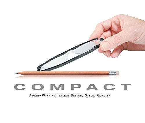 Nannini 7517 Compact One Optics 2.0 Temples Reading Glass (Black) - Image 2