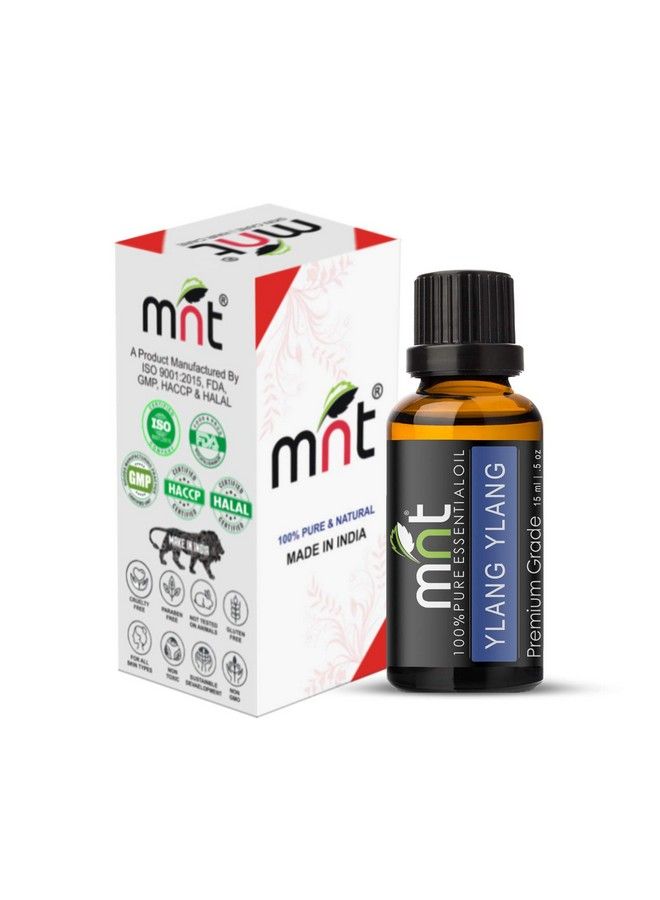 MNT Ylang Ylang Essential Oil 100% Pure & Natural Therapeutic Grade Oil For Hair Growth Healthy Skin And Aromatherapy (15Ml) - Image 3