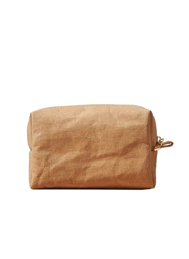 JML - Kraft Paper Organizer Cosmetic Bag Digital Data Cable Headphone Sundries Bag Mobile Hard Disk Laptop Power Cable Mouse Portable Charging Treasure - Image 1