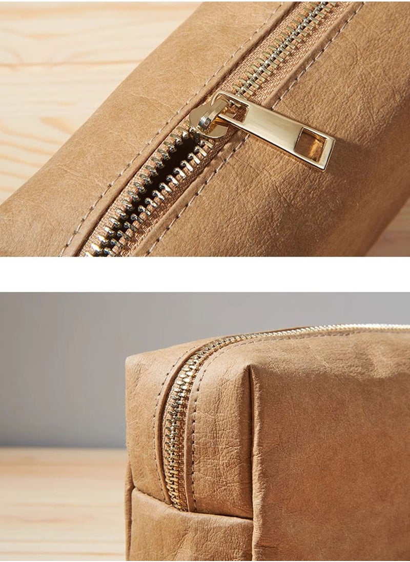 JML - Kraft Paper Organizer Cosmetic Bag Digital Data Cable Headphone Sundries Bag Mobile Hard Disk Laptop Power Cable Mouse Portable Charging Treasure - Image 1