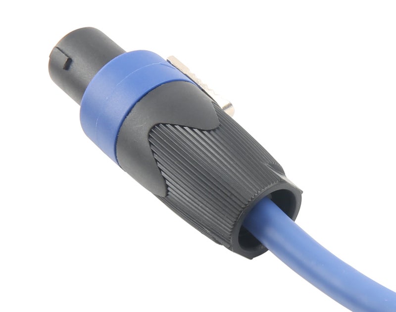 Devinal Professional SpeakOn Speaker Adapter Connectors 4 Pole Plug Twist Lock Compatible with Neutrik Speakon NA4LJ, NA4LJX, NL4MP, NL4MPR, NL4FC, NL4FX, NL4 Series, Speak-On- 4 Pack - Image 4