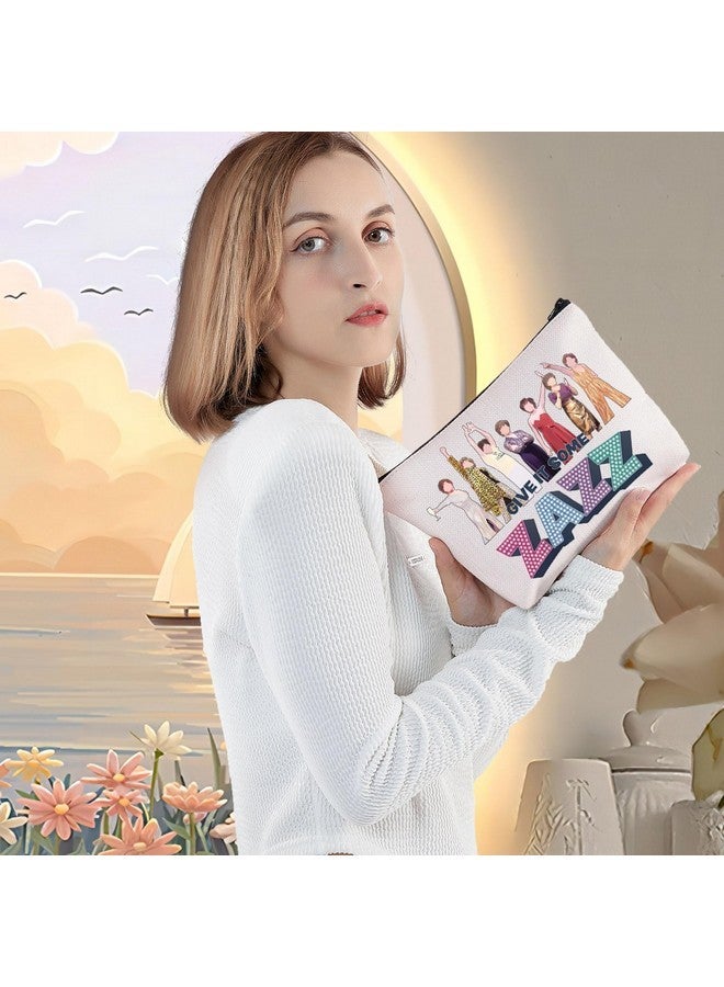 LEVLO The Prom Musical Cosmetic Makeup Bag The Prom Musical Character Inspired Gift Give It Some Zazz Makeup Zipper Pouch Bag (Zazz) - Image 5