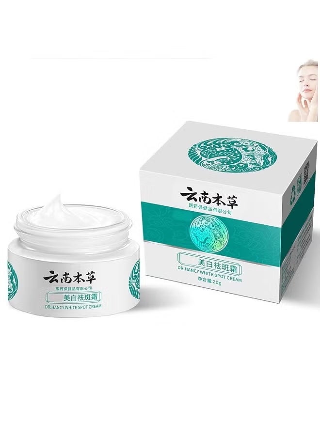 Dr. Hansei Original Dark Spot Lightening Cream, Japanese Formula for Melasma Treatment, 20g, for removing dark spots, lightening the skin, and treating melasma for all skin types.