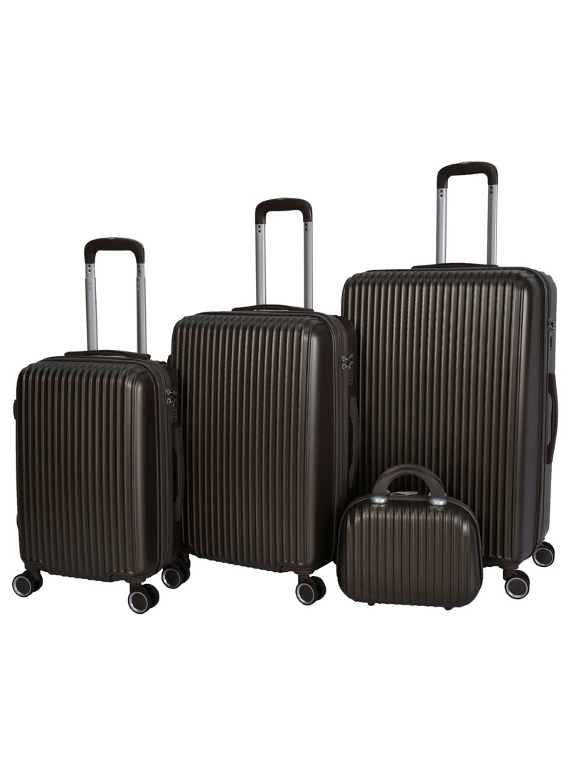 مورانو طقم شنط سفر من مورانو مكون من 4 قطع مقاس  14/20/24/28 كـوفي - Image 1