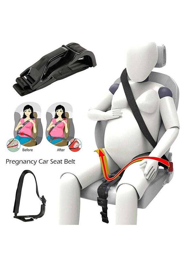 Peachjoy Pregnancy Car Seat Belt Adjuster, Maternity Car Belt Adjuster, Strong Metal Car Pregnant Belt for Expectant Mothers, Comfort & Safety to Protect Unborn Baby  - Image 3