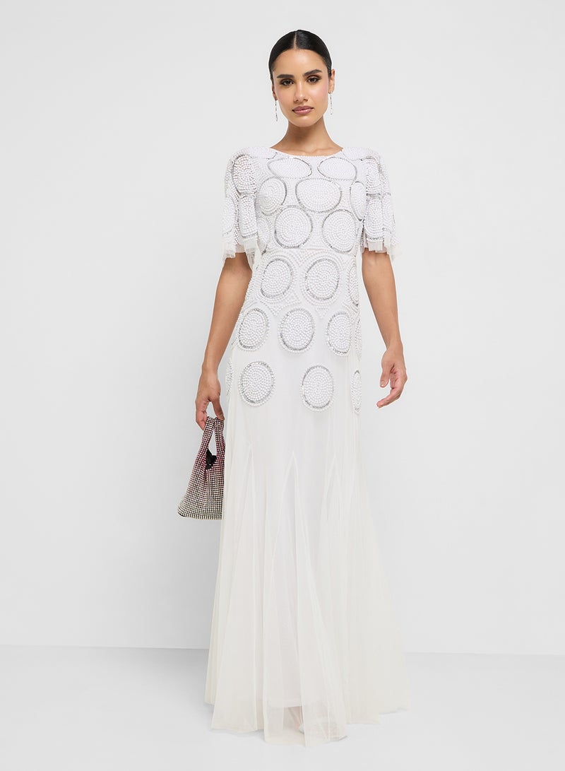 Amelia Rose Embellished Maxi Dress  - Image 4