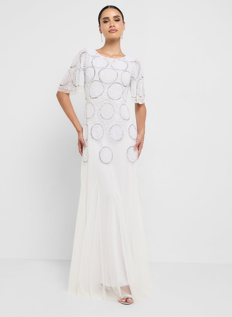 Amelia Rose Embellished Maxi Dress  - Image 1