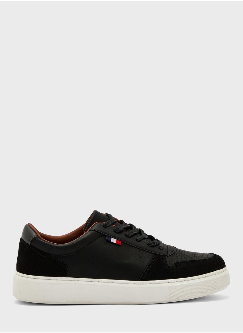 Seventy Five - Casual Webbing Highlight Sneakers - Image 1