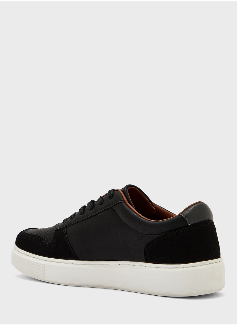 Seventy Five - Casual Webbing Highlight Sneakers - Image 1