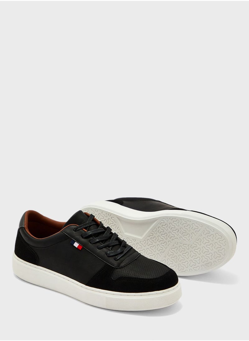 Seventy Five - Casual Webbing Highlight Sneakers - Image 1