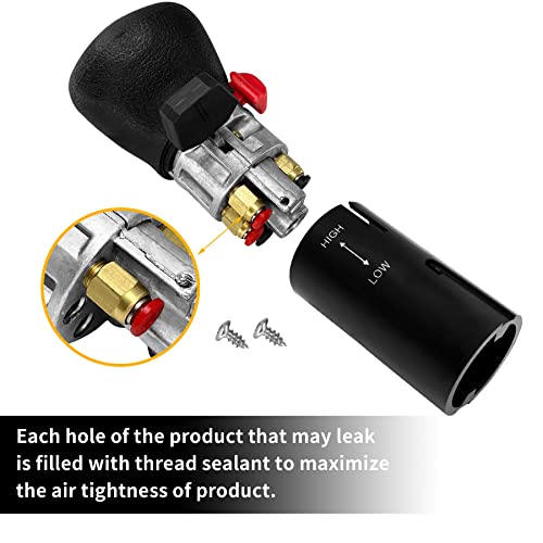 Misakomo 13 Speed Shift Knob Shifter/Transmission Parts Heavy Duty Trucks Replaces Eaton Fuller A-6913 A-4900 Freightliner 455-5002 Mack 455-5002 TRA6913G - Image 2