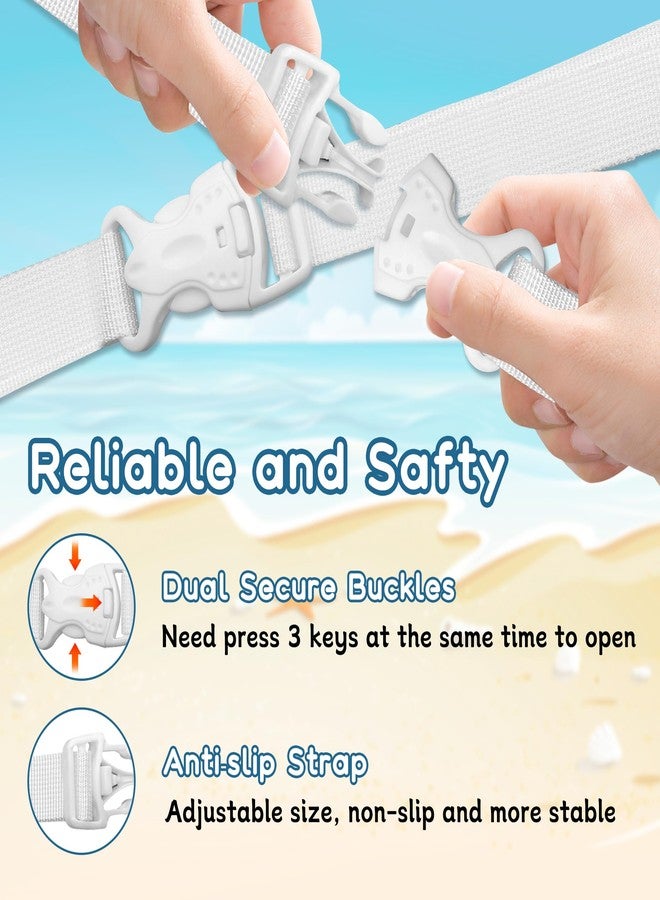 DRQ Toddler Swim Vest, Toddler Floaties for 22-66lbs Kids, Puddle Jumper Kids Life Jacket with Shoulder Harness Arm Wings for Girls Boys 2 3 4 5 6 Years Old - Image 3