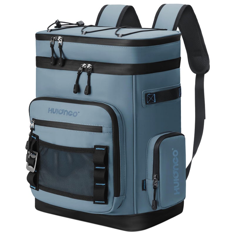 Hulongo 48Cans Cooler Backpack Waterproof Insulated Backpack Cooler for Men Women Leakproof Blue - Image 2