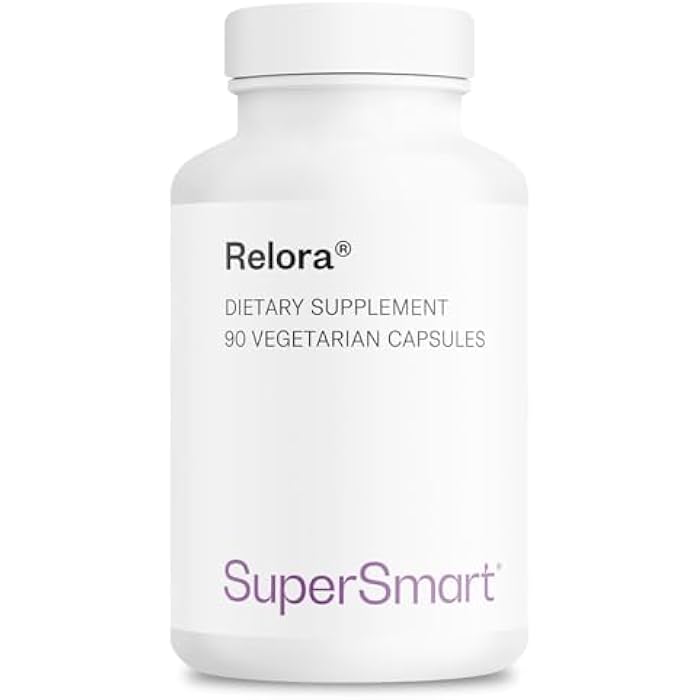 SuperSmart Relora 750mg per Day - Magnolia Officinalis & Phellodendron Amurense Extract Supplement | Non-GMO & Gluten Free - 90 Vegetarian Capsules - Image 1