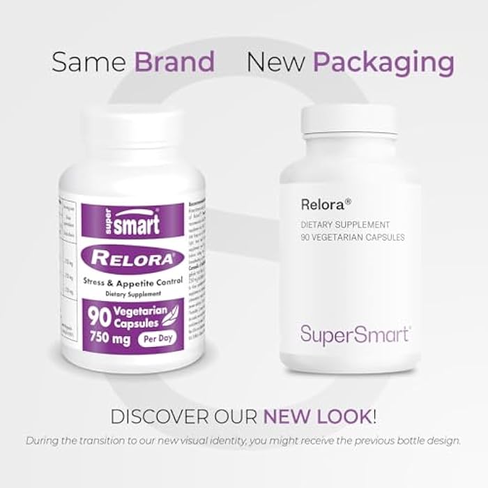 SuperSmart Relora 750mg per Day - Magnolia Officinalis & Phellodendron Amurense Extract Supplement | Non-GMO & Gluten Free - 90 Vegetarian Capsules - Image 2