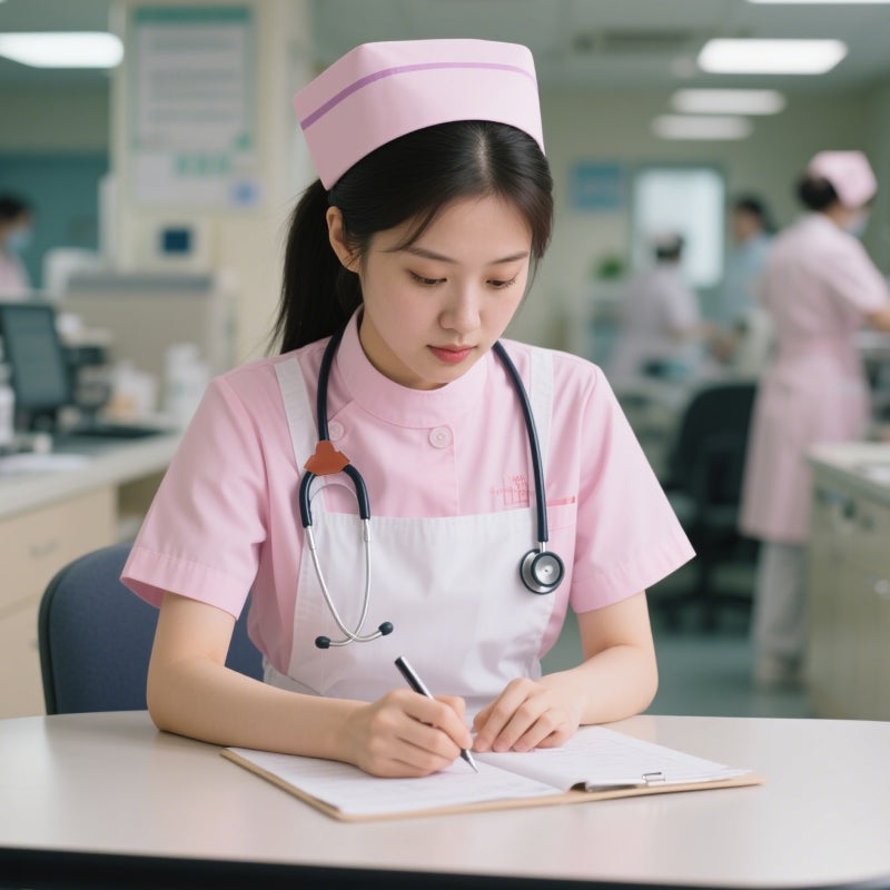 4pcs Stethoscope Name : PU Leather ID with Buckle for and Doctors - Stethoscope Equipment Identification Sleeve - Image 4