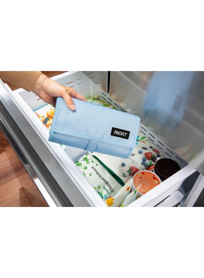 Packit Freezable Lunch Bag, Sky Blue - Image 4