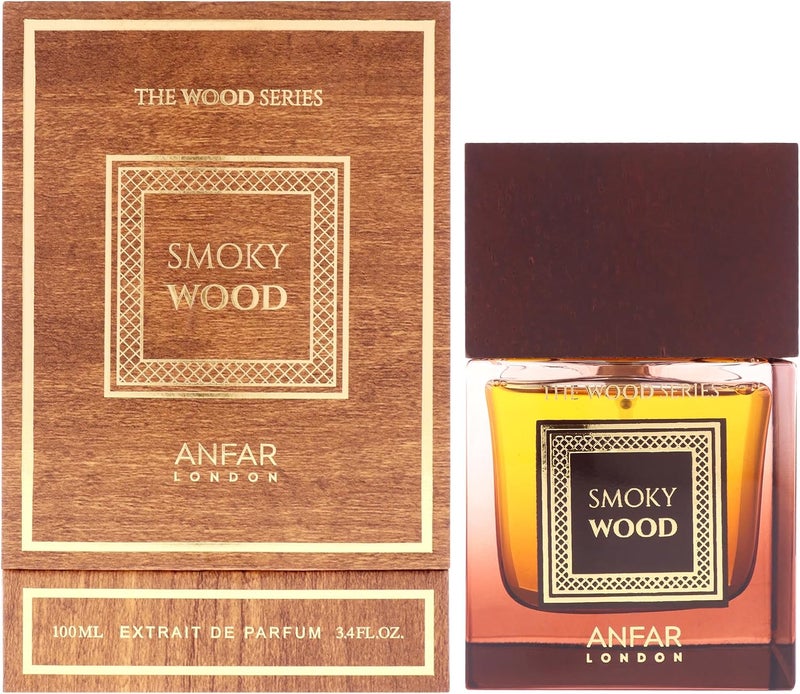 Anfar Smoky Wood by Anfar for Men - 3.4 oz Extrait De Parfum Spray - Image 1