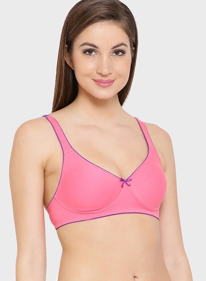 Clovia Knitted T-Shirt Bra - Image 3