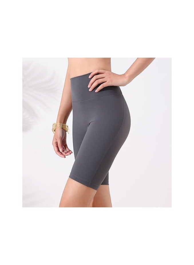 Women's Light Running Shorts High Waisted Gym Biker Compression - Image 2