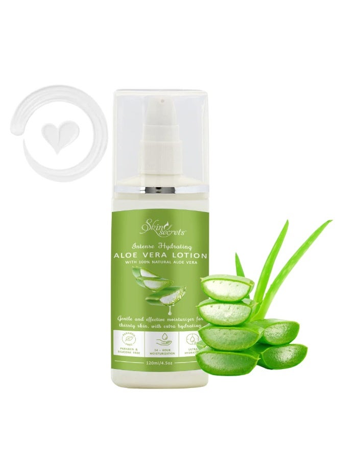 Skin Secrets Moisturizing Lotion (Aloe Vera) 120ml - Image 1