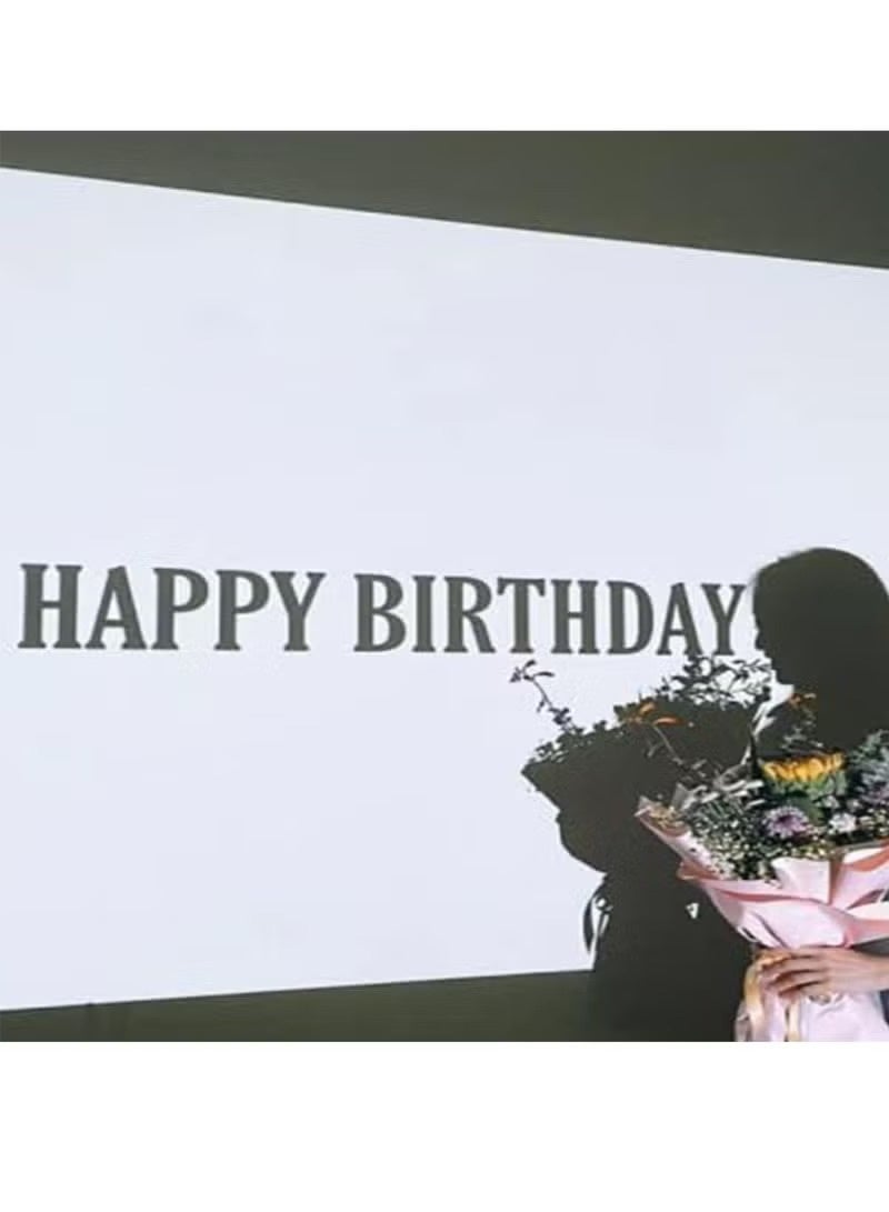 Birthday Projector Lights Creative Projector Indoor Outdoor Wall Party Backdrop Decoration Boys Girls Birthday Party Decoration - Image 4