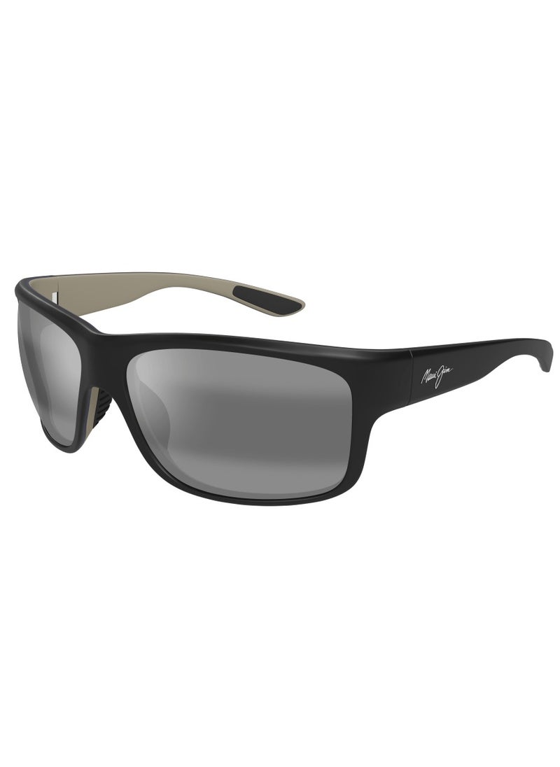 MAUI JIM Maui Jim Southern Cross 815-53B Unisex Polarized Rectangular Sunglasses – 63 mm Lens Size  - Image 2