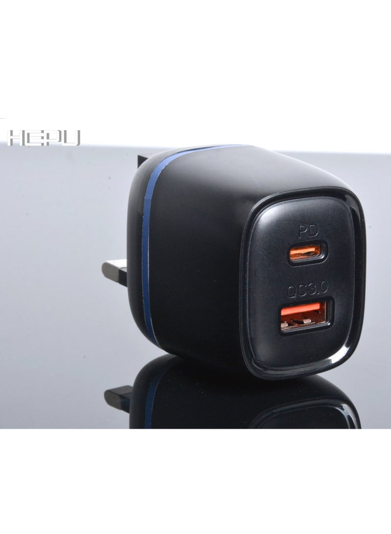 هيبو محول 20 وات مع كابل من النوع سي HEPU - Image 4