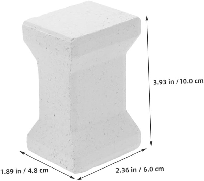 PERSELOSO 2pcs Kiln Posts Reusable Ceramic Kiln Furnace Support Pillars 10cm for Pottery Making and Electric Firing Accessories - Image 2