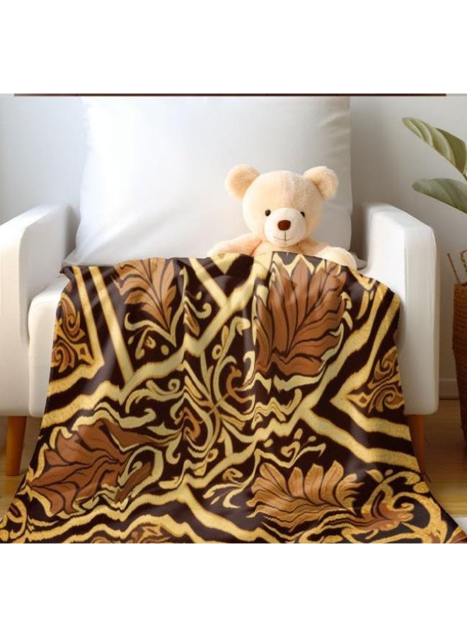 عام بطانية رقيقة تقليدية من الفانيلا (دافئة ومريحة ومناسبة للنوم والألعاب وإزالة الغبار ومقاومة للرمل) 150 سم * 200 سم - 15 - Image 5