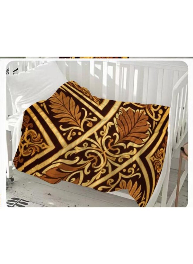 عام بطانية رقيقة تقليدية من الفانيلا (دافئة ومريحة ومناسبة للنوم والألعاب وإزالة الغبار ومقاومة للرمل) 150 سم * 200 سم - 15 - Image 3