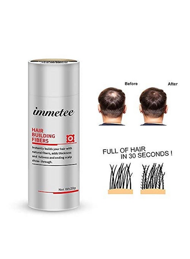 Immetee Hair Building Fibers Regrowth Your Hair Instantly 28G Completely Conceals Hair Loss In 15 Secondsthinning Hair And Bald Spots Hair Fibers For Women And Men - Image 3
