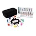 KAILE Mexican Train Dominoes Set with Numbers Colorful Double 12 Numeral Mexican Train Dominoes Set with Durable Travel Case Vibrant Fun for Family Game Night Parties and Gatherings - Image 4