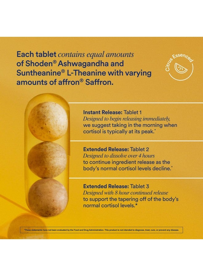 Ritual Stress Relief Supplement BioSeries with 8-Hour Release to Support Natural Cortisol Response and Promote Calm (Shoden® Ashwagandha, Suntheanine® L-Theanine, and Saffron as affron®*) 30 Day - Image 5