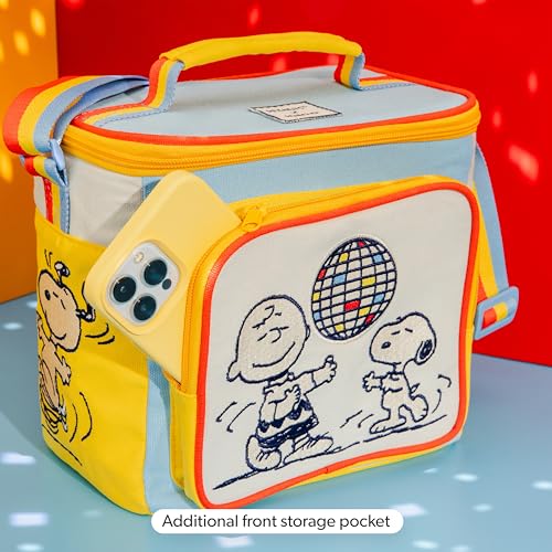 Igloo Snoopy Disco Party Square Lunch Cooler Bag - Image 3