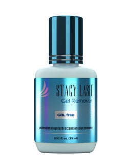 Stacy Lash Extra Strong Evolution Eyelash Extension Glue + Gel Remover - Stacy Lash / 1-2 sec Drying time/Retention – 8 Weeks/Maximum Bonding Power/Professional Use Only Black Adhesive/Gel Remover/ 15 ml  - Image 2
