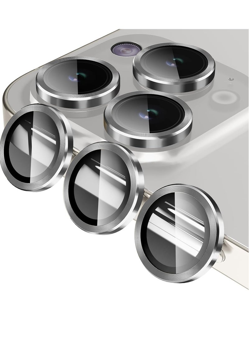 ELTRAZONE Camera Lens Protector for iPhone 15 Pro Max/15 Pro, 9H Tempered Glass Cover with Drop Protection and Scratch Resistance, Automatic Alignment, Night Shooting Mode Included - Image 1