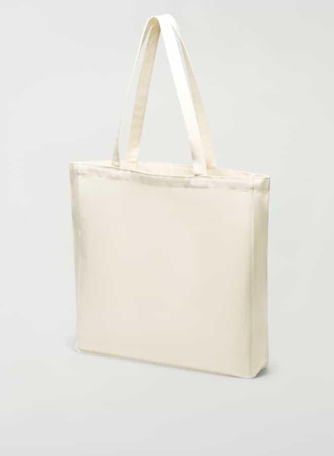 اس بي كاركترز حقيبة تسوق لينى كرافيتز بطبعة مع مقابض - Image 4