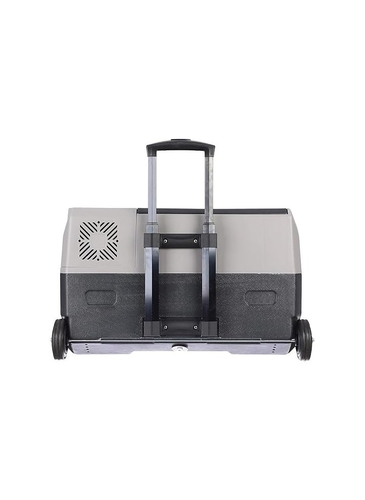 BICOOL Car Refrigerator, 30 Liters - Black and Grey
