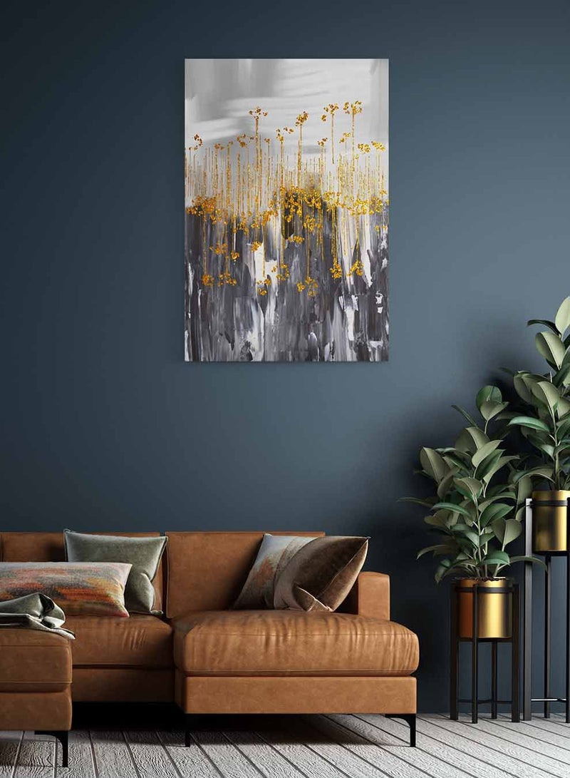 لوحة كانفاس على إطار خشبي، تصميم فن تجريدي، للمنزل، غرفة المعيشة، المكتب، الديكور - Image 2