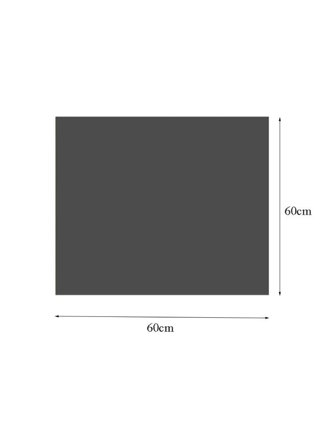 JCD Washer and Dryer Top Protector Mat, Silicone Waterproof Anti-Slip, Grey 60x60cm - Image 2