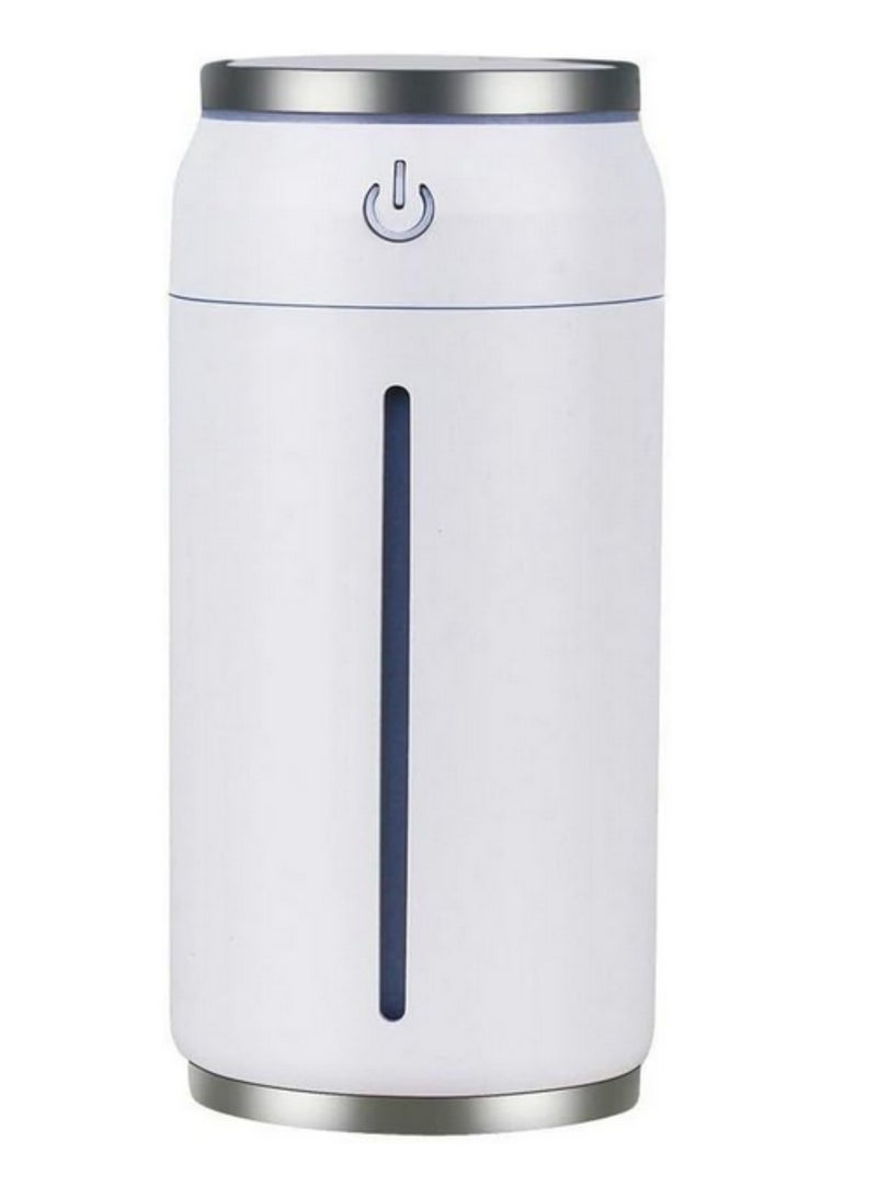 USB Car Essential Oil Diffuser Mini Portable Aromatherapy Aroma Fragrance Humidifier Air Freshener Purifier with USB Fan LED Light for Vehicle Office Travel Home Use  - Image 1