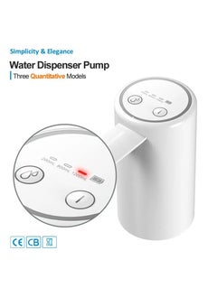 TWEGGON Water Can Dispenser Pump, With 3 Quantitative Modes 200Ml, 800Ml, 1200Ml, With Type C Charging and Fast Double Pump Assorted Color  - Image 4