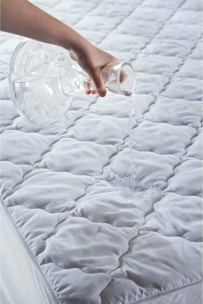 Doqu Home Comfyline Waterproof Mattress Protector Double White